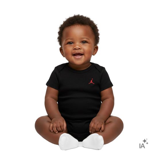 Body Jordan Kit 3 Peças Infantil