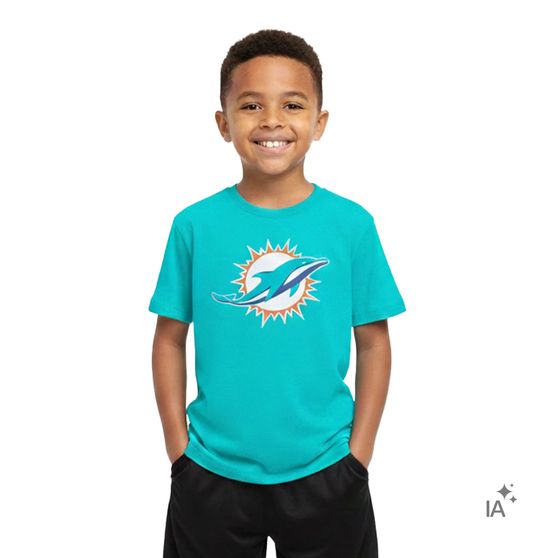 Camiseta Nfl Dolph Infantil