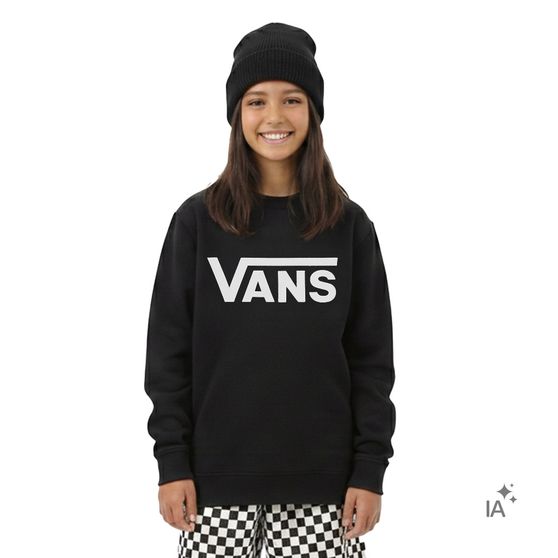 Blusão Vans Classic Crew Infantil