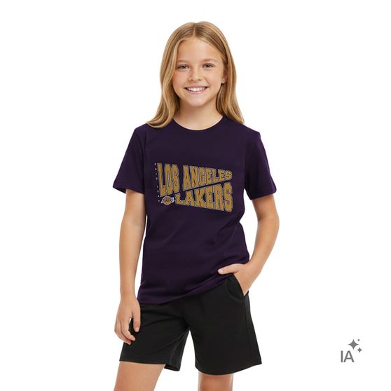 Camiseta Nba La Lakers Infantil
