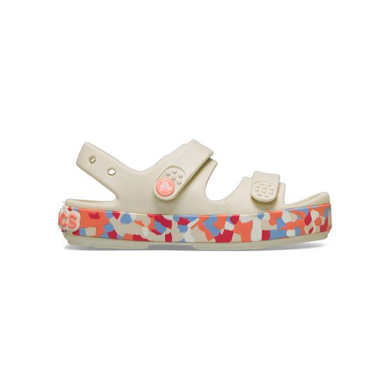 Sandália Crocs Crocband Cruiser Glow Confetti Band Infantil