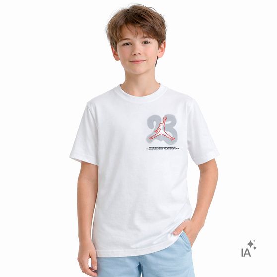 Camiseta Jordan 23 Throw Up Infantil