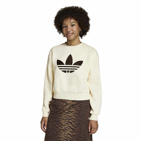 Blusão adidas Boxy Crew Infantil