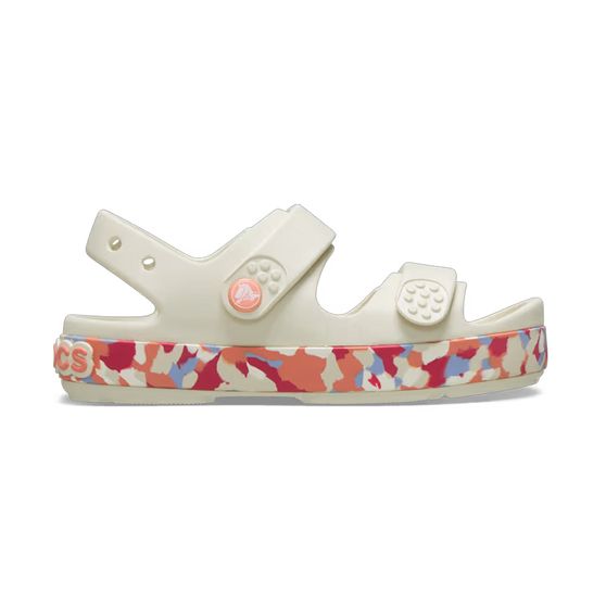 Sandália Crocs Crocband Cruiser Glow Confetti Band Infantil