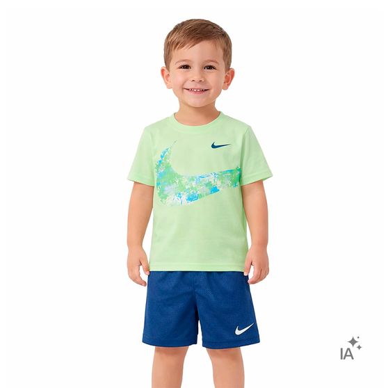 Conjunto Nike Jersey Mesh Infantil