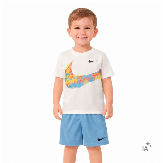 Conjunto Nike Jersey Mesh Infantil