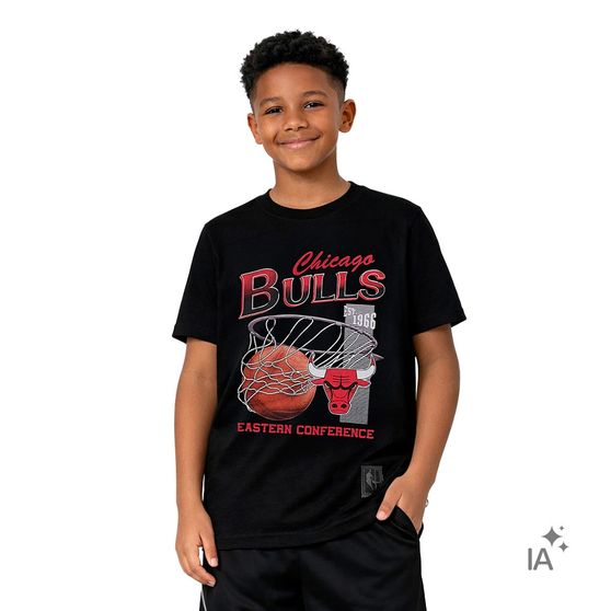 Camiseta Nba Chicago Bulls Infantil