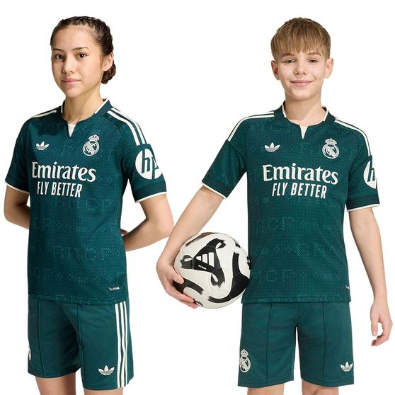 Camisa De Futebol adidas Real Madrid Infantil