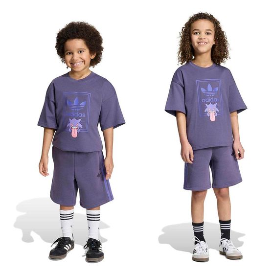 Conjunto adidas Shorts Pokémon Infantil