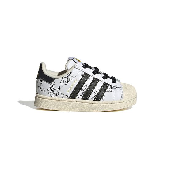 Tênis adidas Superstar Pokémon Pikachu Infantil