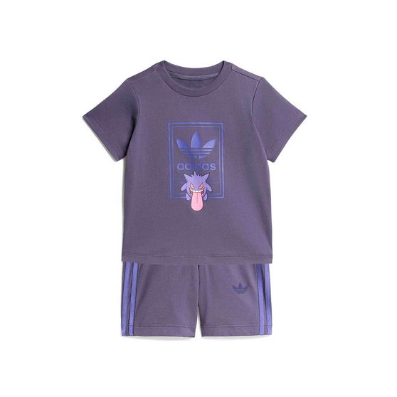 Conjunto adidas Shorts Pokémon Infantil